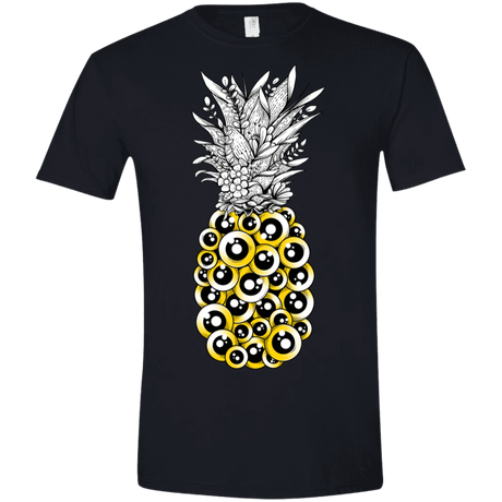 T-Shirts Black / X-Small Tropical Illusion Men's Semi-Fitted Softstyle
