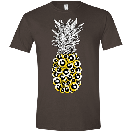 T-Shirts Dark Chocolate / S Tropical Illusion Men's Semi-Fitted Softstyle