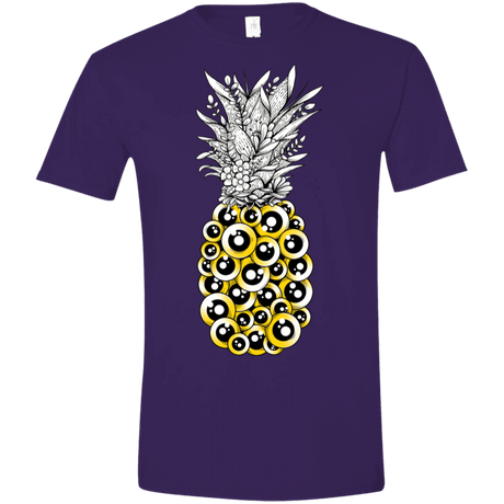 T-Shirts Purple / S Tropical Illusion Men's Semi-Fitted Softstyle