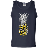 T-Shirts Navy / S Tropical Illusion Men's Tank Top