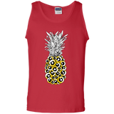 T-Shirts Red / S Tropical Illusion Men's Tank Top