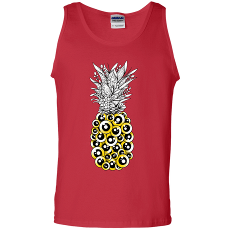 T-Shirts Red / S Tropical Illusion Men's Tank Top
