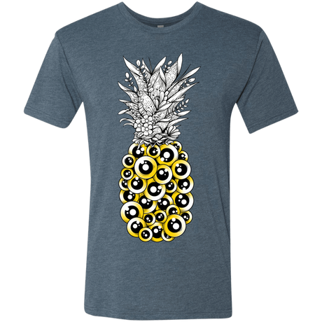 T-Shirts Indigo / S Tropical Illusion Men's Triblend T-Shirt