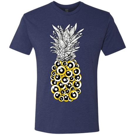 T-Shirts Vintage Navy / S Tropical Illusion Men's Triblend T-Shirt