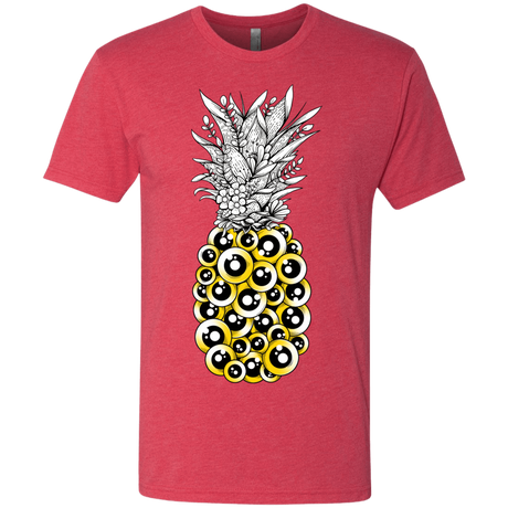 T-Shirts Vintage Red / S Tropical Illusion Men's Triblend T-Shirt