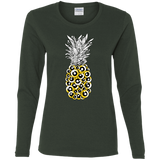 T-Shirts Forest / S Tropical Illusion Women's Long Sleeve T-Shirt