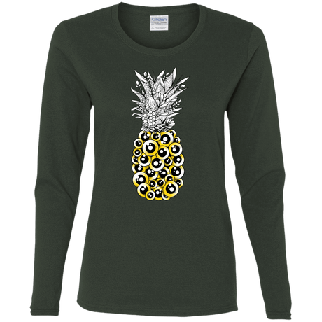 T-Shirts Forest / S Tropical Illusion Women's Long Sleeve T-Shirt