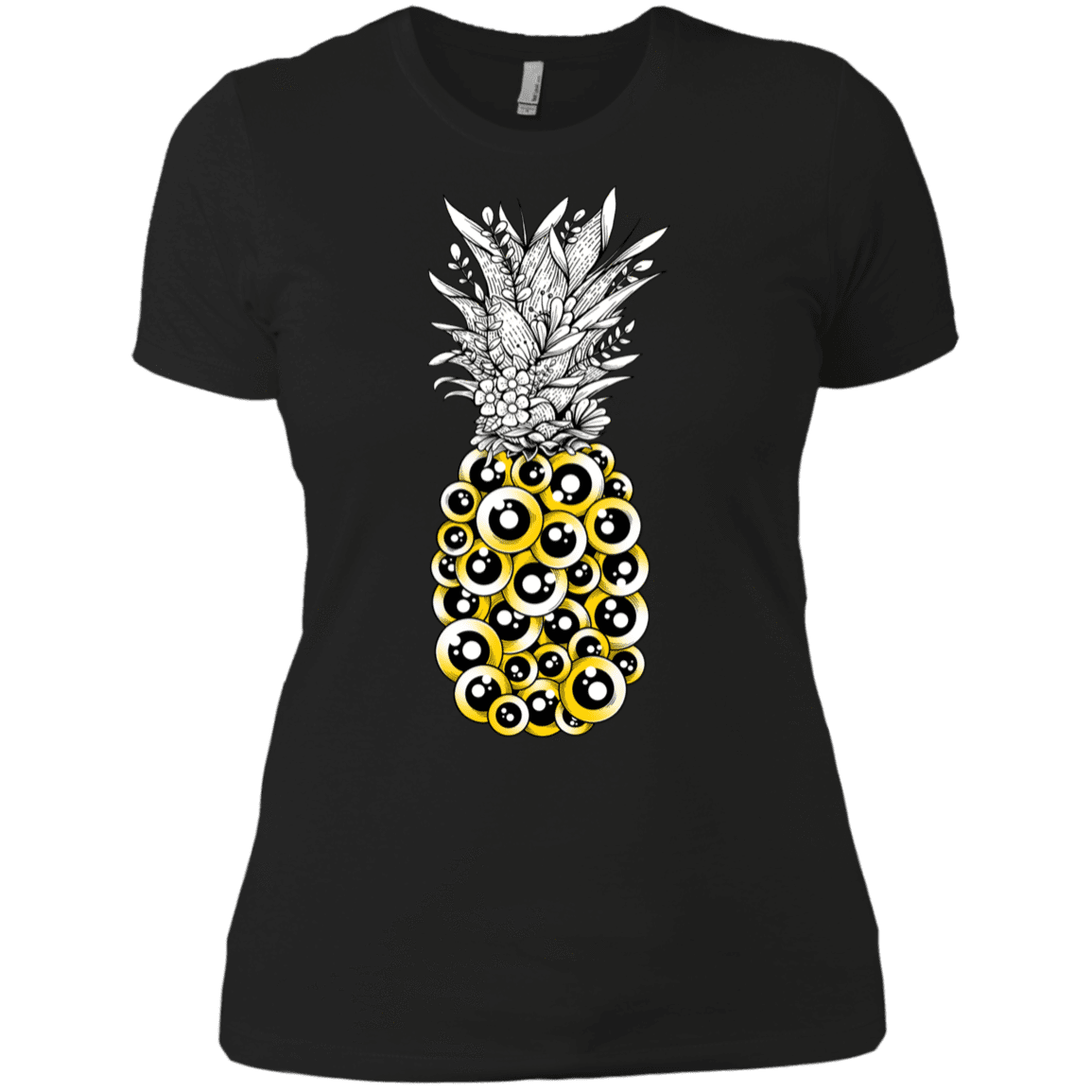 T-Shirts Black / X-Small Tropical Illusion Women's Premium T-Shirt