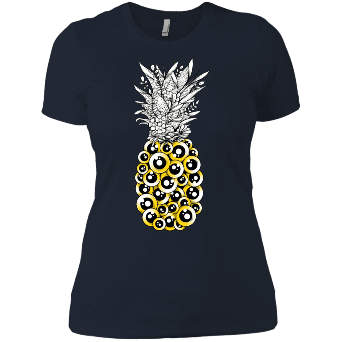 T-Shirts Midnight Navy / X-Small Tropical Illusion Women's Premium T-Shirt
