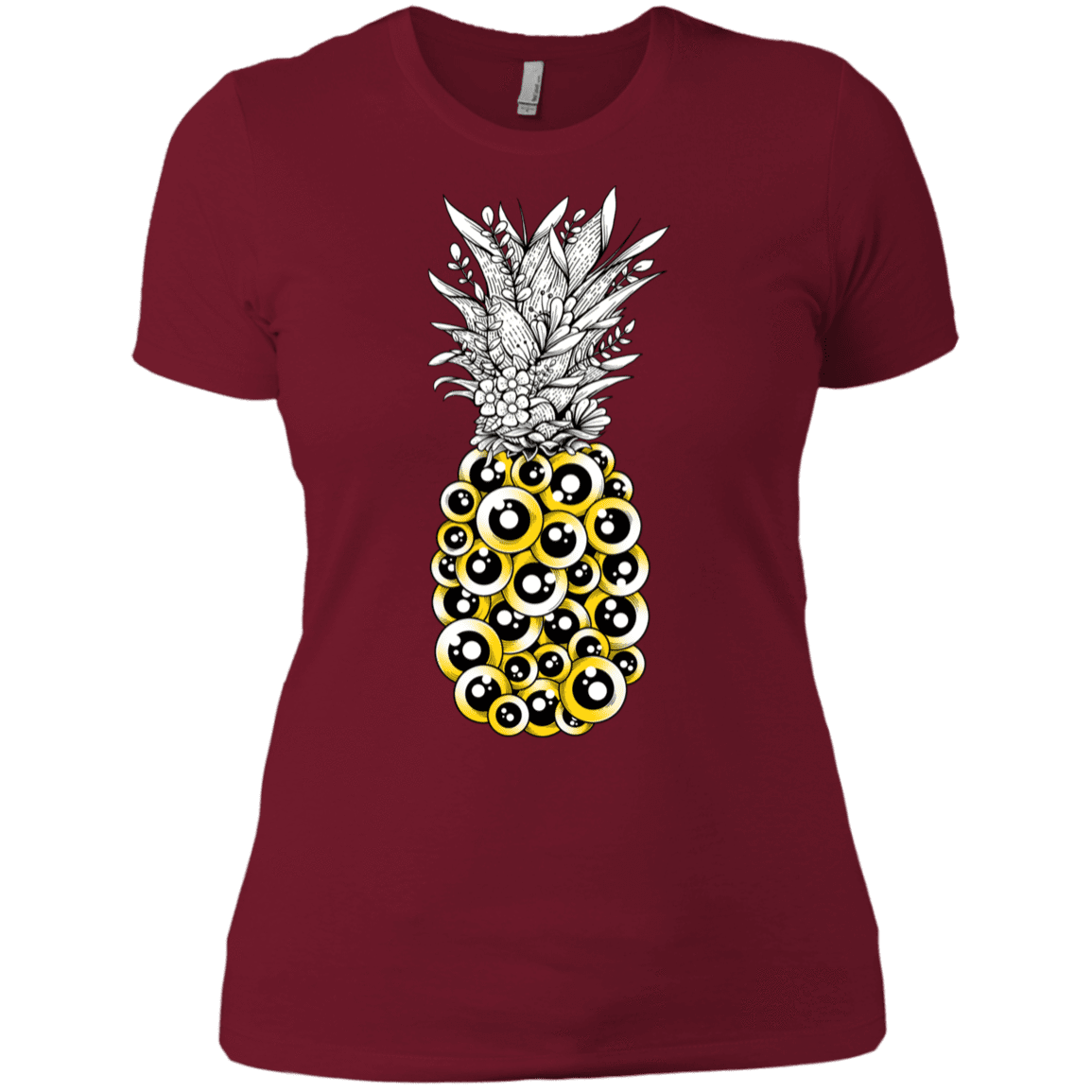 T-Shirts Scarlet / S Tropical Illusion Women's Premium T-Shirt