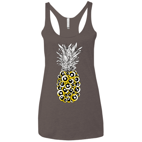 T-Shirts Macchiato / X-Small Tropical Illusion Women's Triblend Racerback Tank