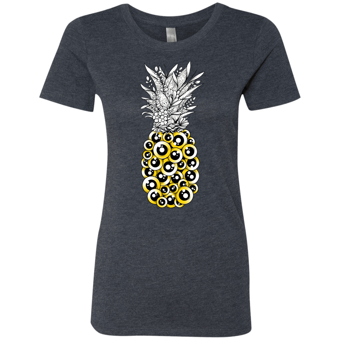 T-Shirts Vintage Navy / S Tropical Illusion Women's Triblend T-Shirt