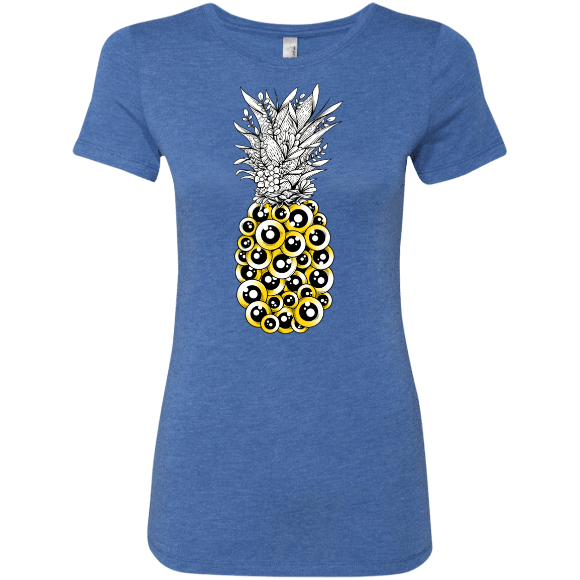 T-Shirts Vintage Royal / S Tropical Illusion Women's Triblend T-Shirt