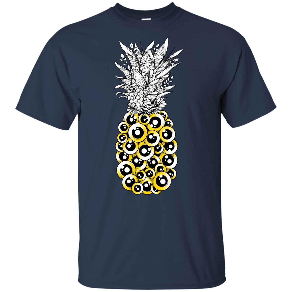 T-Shirts Navy / YXS Tropical Illusion Youth T-Shirt