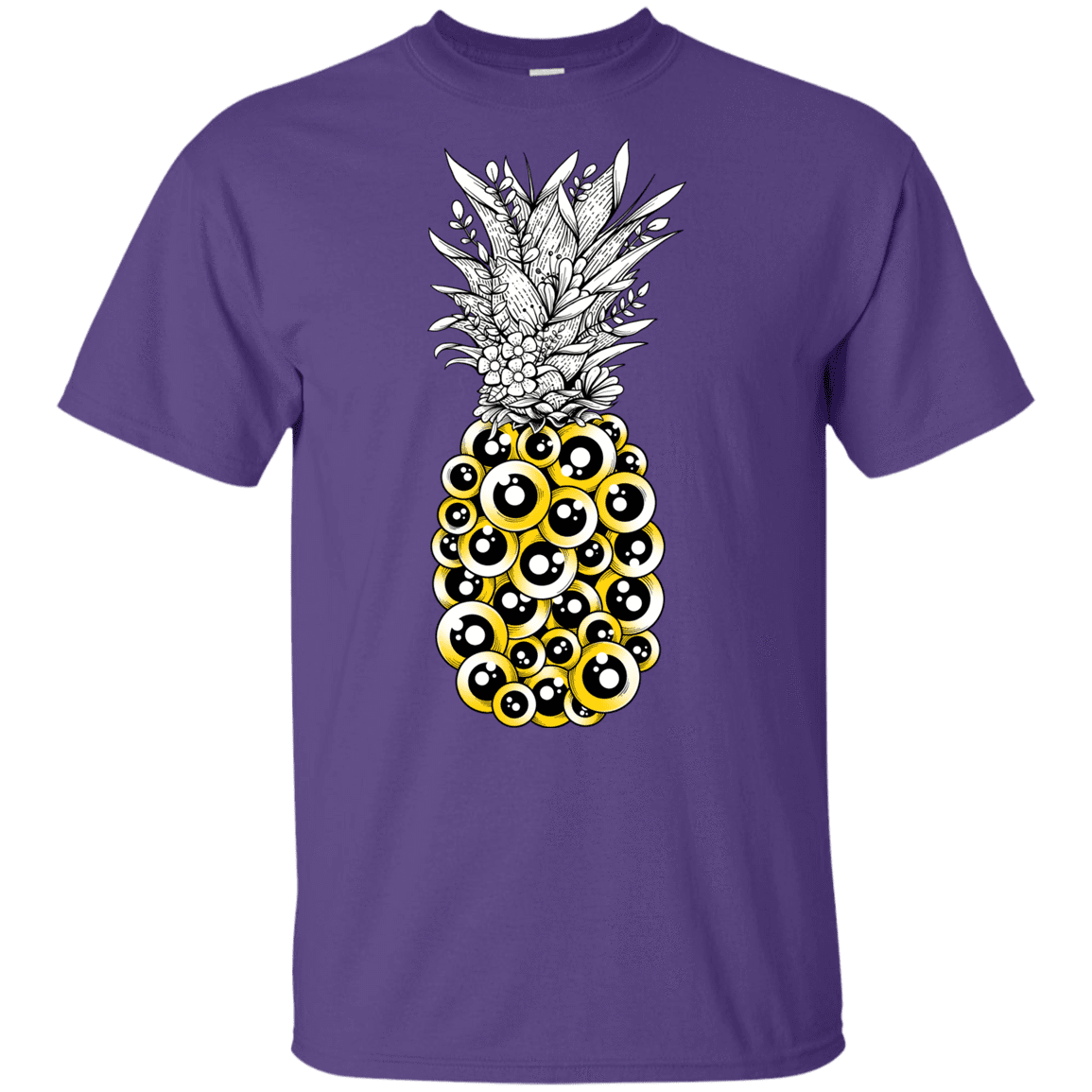 T-Shirts Purple / YXS Tropical Illusion Youth T-Shirt