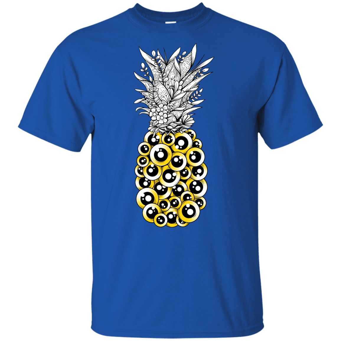 T-Shirts Royal / YXS Tropical Illusion Youth T-Shirt