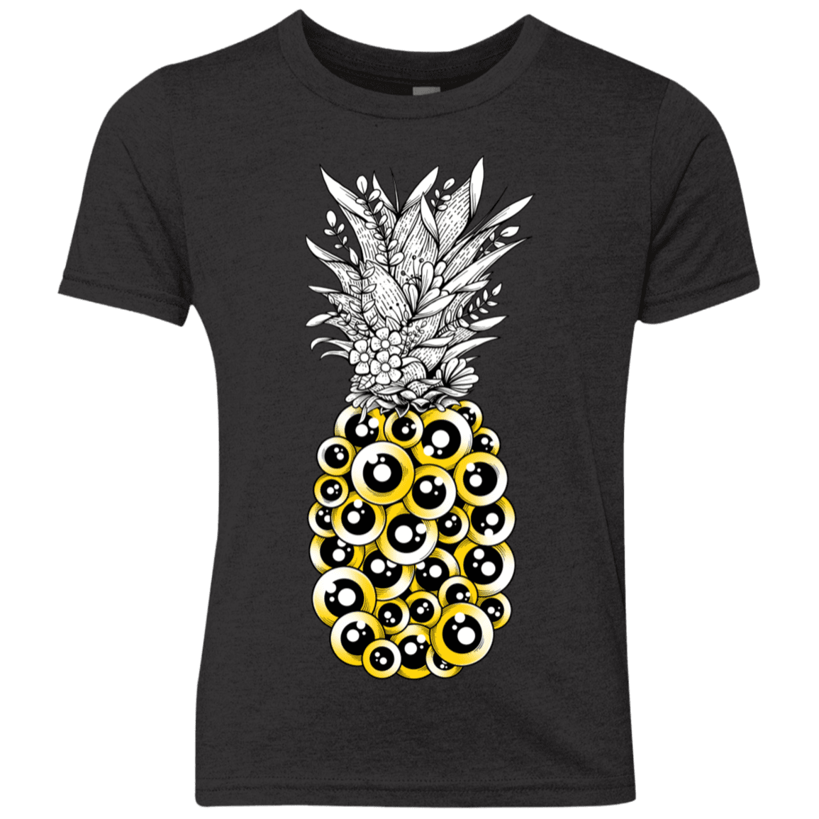 T-Shirts Vintage Black / YXS Tropical Illusion Youth Triblend T-Shirt