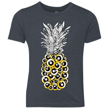 T-Shirts Vintage Navy / YXS Tropical Illusion Youth Triblend T-Shirt