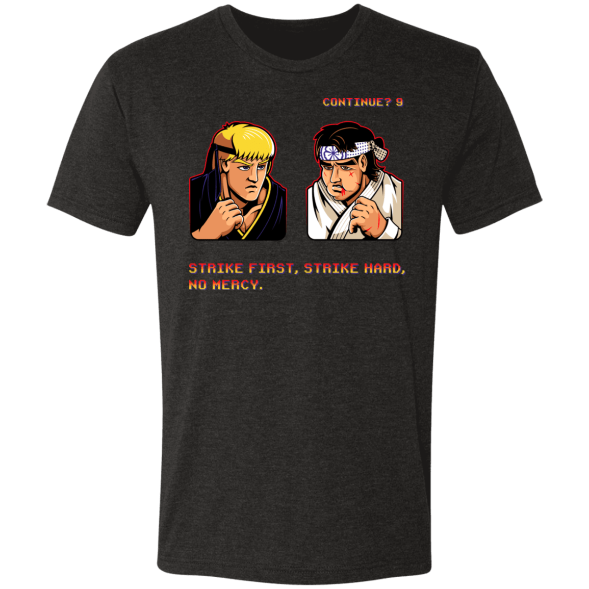 T-Shirts Vintage Black / S True Ending Men's Triblend T-Shirt