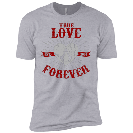 T-Shirts Heather Grey / YXS True Love Forever Assasin Boys Premium T-Shirt
