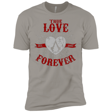 T-Shirts Light Grey / YXS True Love Forever Assasin Boys Premium T-Shirt
