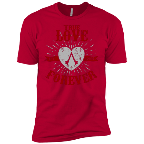 T-Shirts Red / YXS True Love Forever Assasin Boys Premium T-Shirt