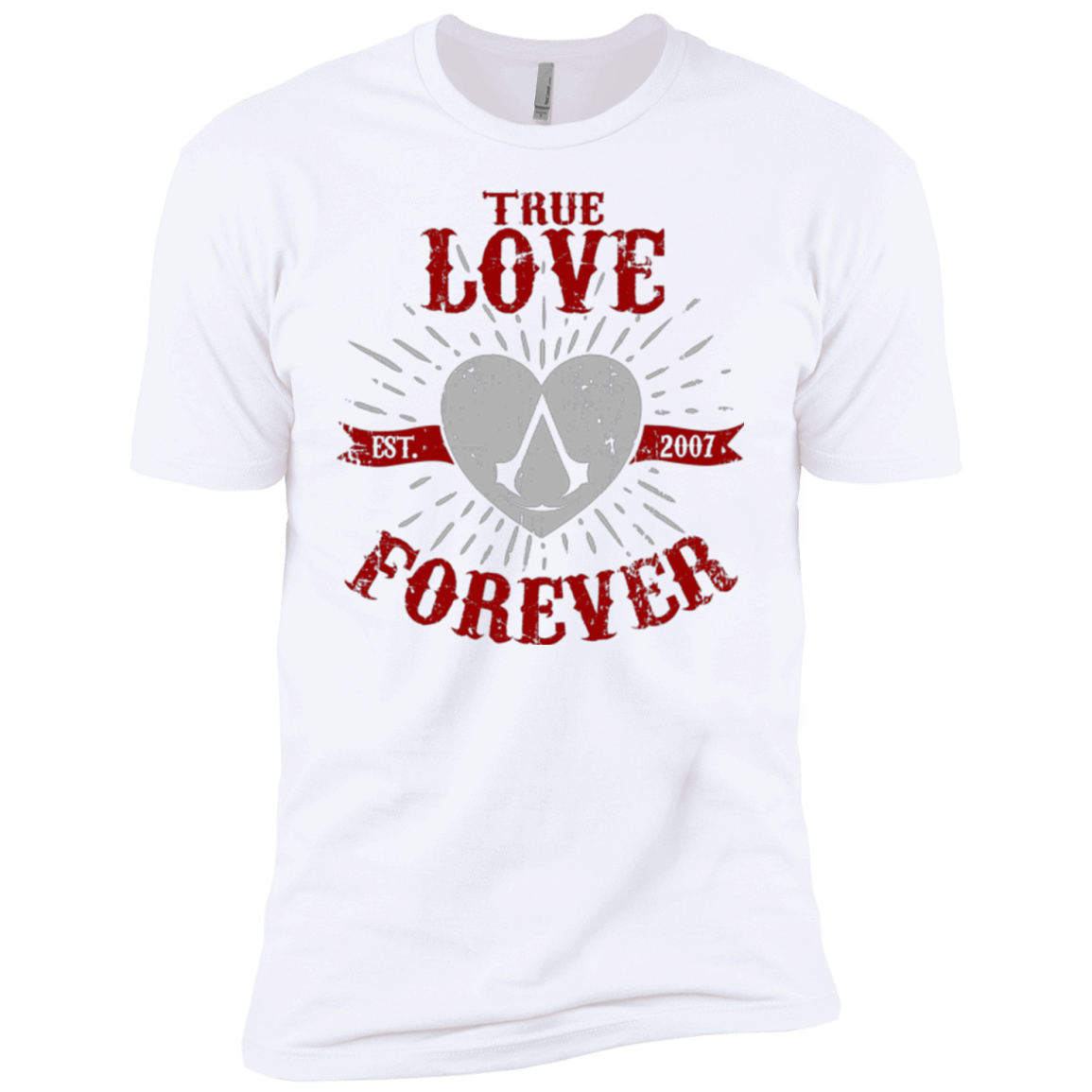 T-Shirts White / YXS True Love Forever Assasin Boys Premium T-Shirt