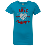 T-Shirts Turquoise / YXS True Love Forever Assasin Girls Premium T-Shirt