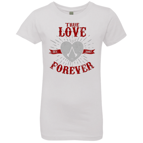 T-Shirts White / YXS True Love Forever Assasin Girls Premium T-Shirt