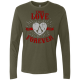 T-Shirts Military Green / Small True Love Forever Assasin Men's Premium Long Sleeve