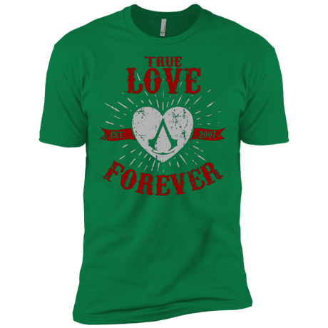 T-Shirts Kelly Green / X-Small True Love Forever Assasin Men's Premium T-Shirt
