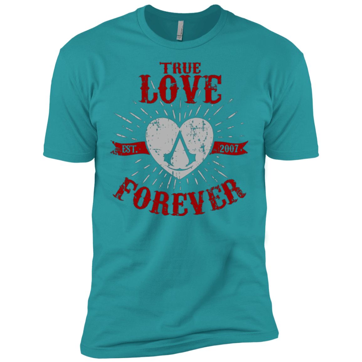T-Shirts Tahiti Blue / X-Small True Love Forever Assasin Men's Premium T-Shirt