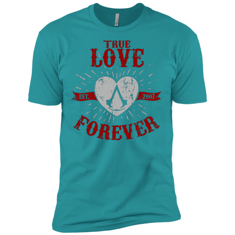 T-Shirts Tahiti Blue / X-Small True Love Forever Assasin Men's Premium T-Shirt