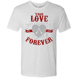 T-Shirts Heather White / Small True Love Forever Assasin Men's Triblend T-Shirt