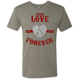 T-Shirts Venetian Grey / Small True Love Forever Assasin Men's Triblend T-Shirt