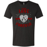 T-Shirts Vintage Black / Small True Love Forever Assasin Men's Triblend T-Shirt