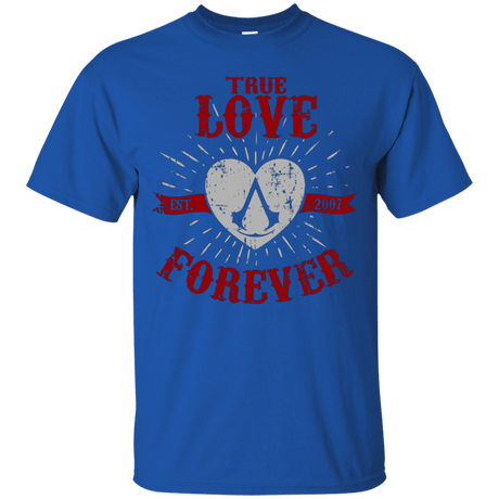 T-Shirts Royal / Small True Love Forever Assasin T-Shirt