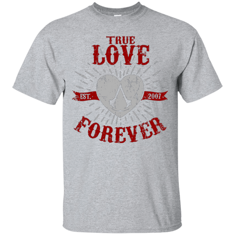 T-Shirts Sport Grey / Small True Love Forever Assasin T-Shirt