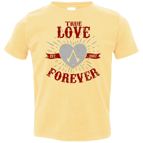 T-Shirts Butter / 2T True Love Forever Assasin Toddler Premium T-Shirt