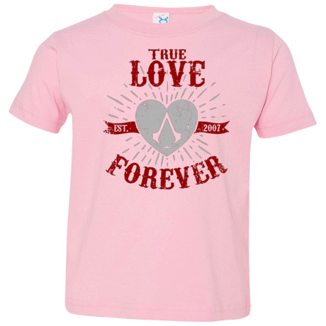 T-Shirts Pink / 2T True Love Forever Assasin Toddler Premium T-Shirt