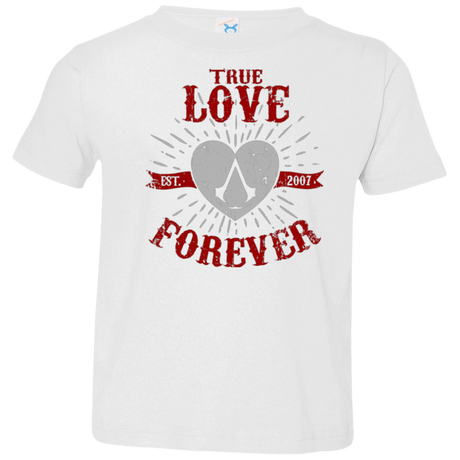 T-Shirts White / 2T True Love Forever Assasin Toddler Premium T-Shirt