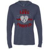 T-Shirts Vintage Navy / X-Small True Love Forever Assasin Triblend Long Sleeve Hoodie Tee