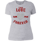 T-Shirts Heather Grey / X-Small True Love Forever Assasin Women's Premium T-Shirt