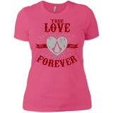 T-Shirts Hot Pink / X-Small True Love Forever Assasin Women's Premium T-Shirt