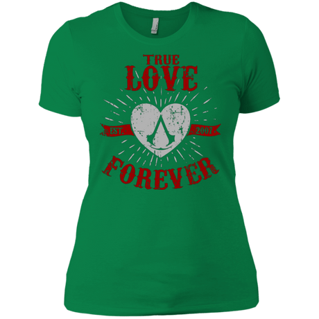 T-Shirts Kelly Green / X-Small True Love Forever Assasin Women's Premium T-Shirt