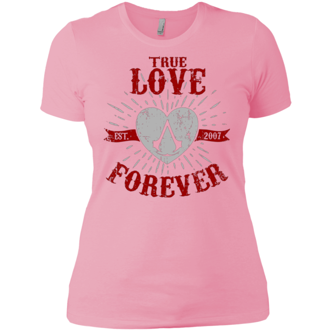 T-Shirts Light Pink / X-Small True Love Forever Assasin Women's Premium T-Shirt