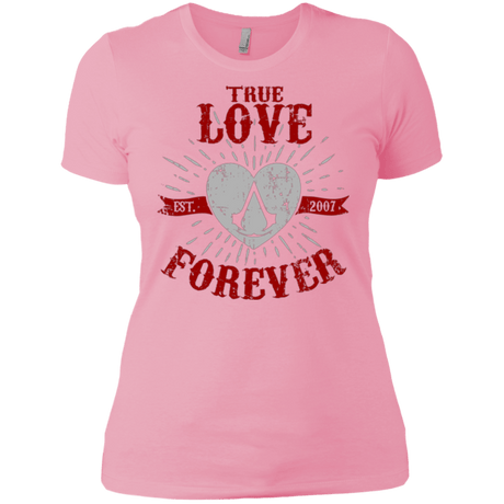T-Shirts Light Pink / X-Small True Love Forever Assasin Women's Premium T-Shirt