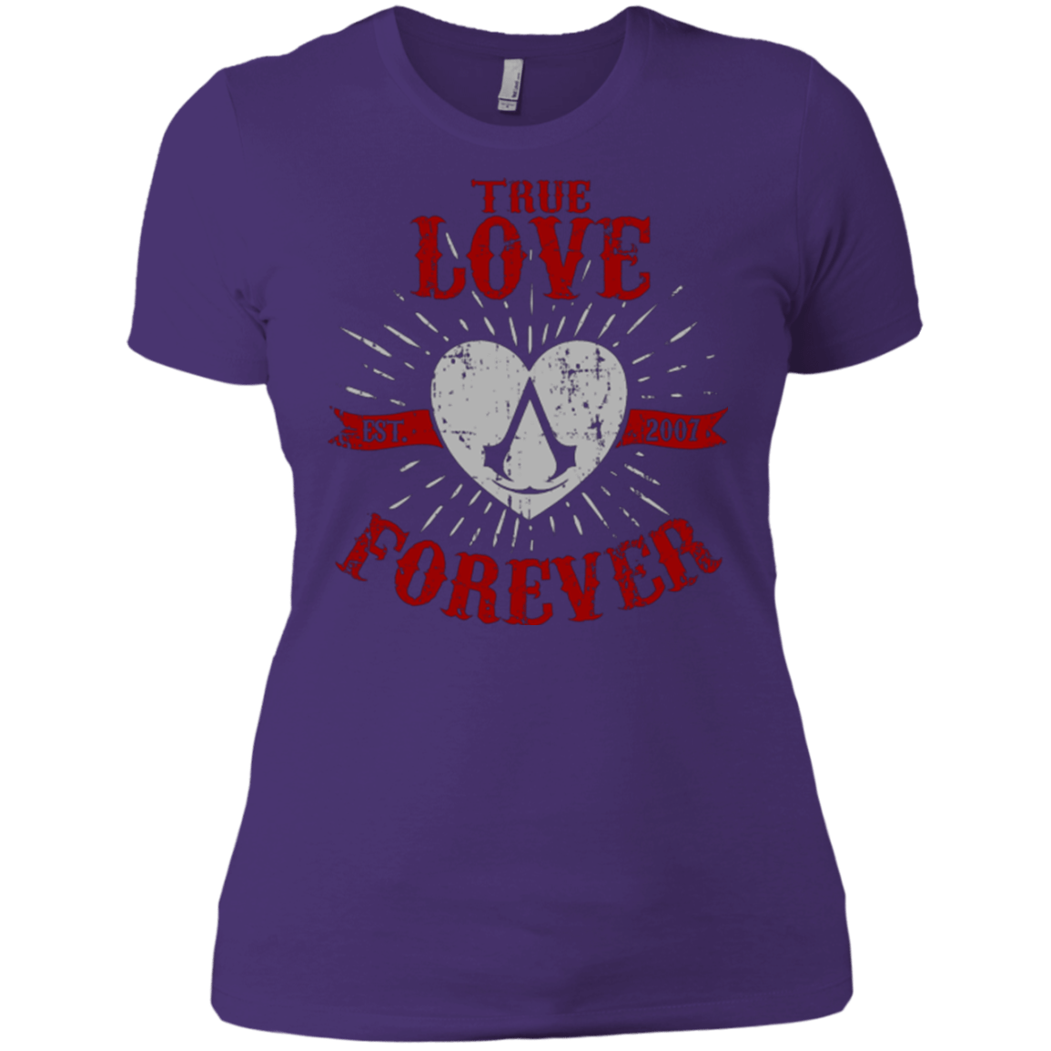 T-Shirts Purple / X-Small True Love Forever Assasin Women's Premium T-Shirt