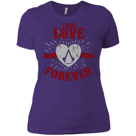 T-Shirts Purple / X-Small True Love Forever Assasin Women's Premium T-Shirt