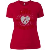 T-Shirts Red / X-Small True Love Forever Assasin Women's Premium T-Shirt